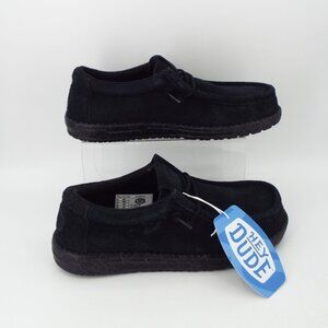 Hey Dude Wally Jelly Roll Black Slip On Shoes Size 7 Men's NWT